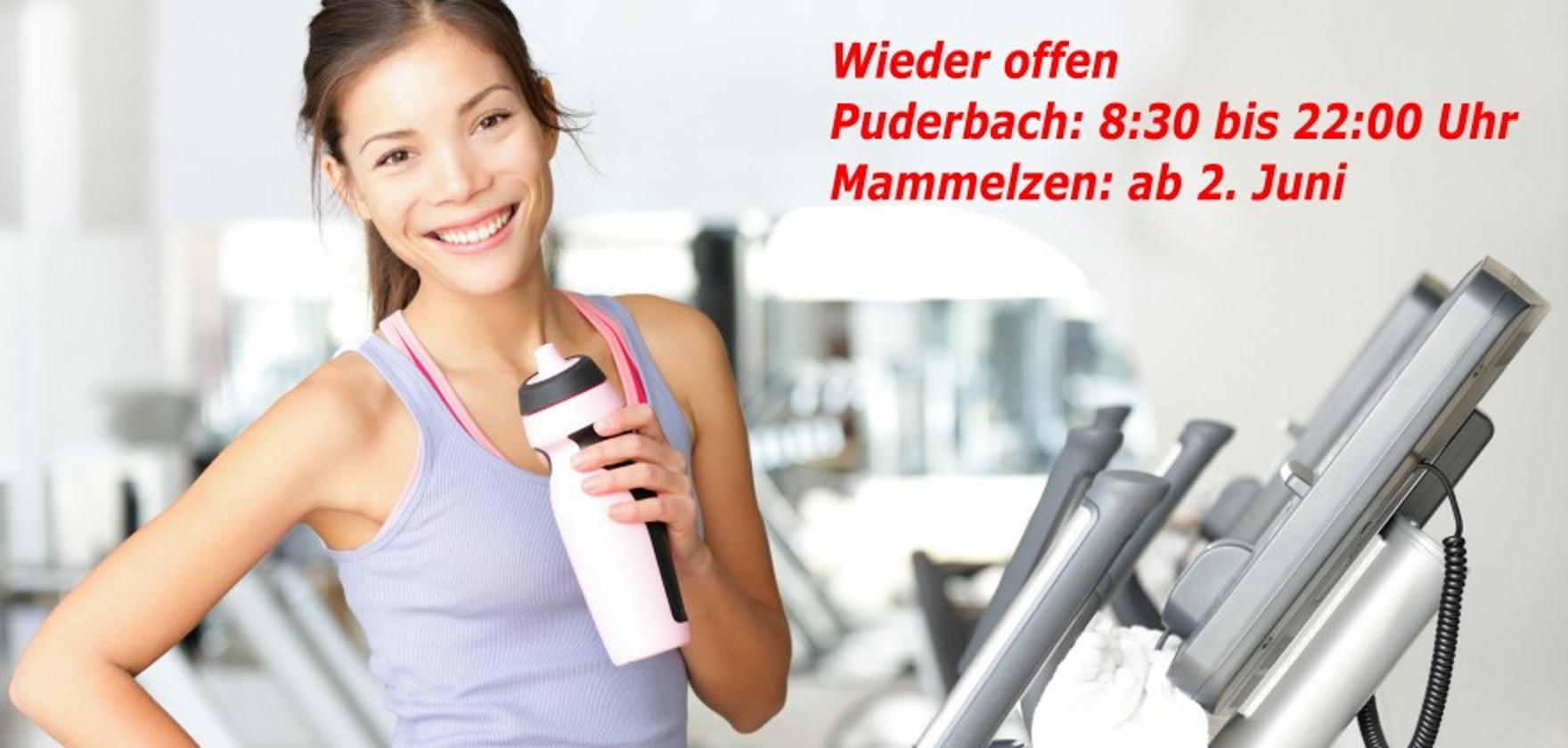 Wir haben wieder geöffnet Wir haben wieder geöffnet